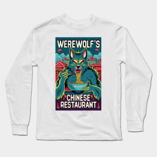 Werewolf's Chinese Restaurant - Design 3 Long Sleeve T-Shirt